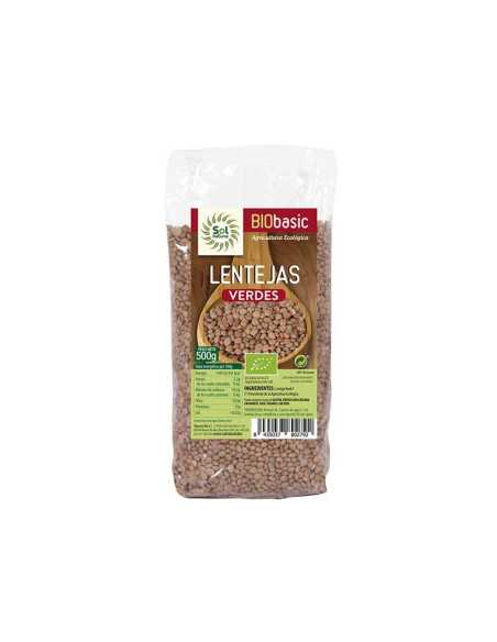 Lentejas verdes bio 500 g Sol Natural